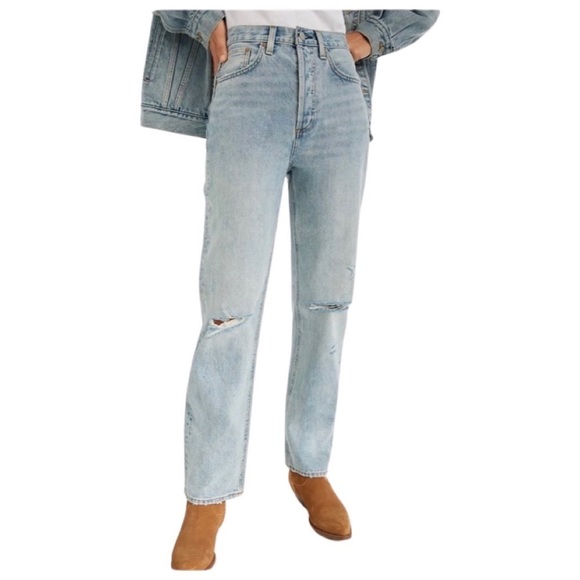 Denim Forum Denim - ARITZIA Denim Forum Jeans the 90's Joni High Rise Loose 29 in Size 25.